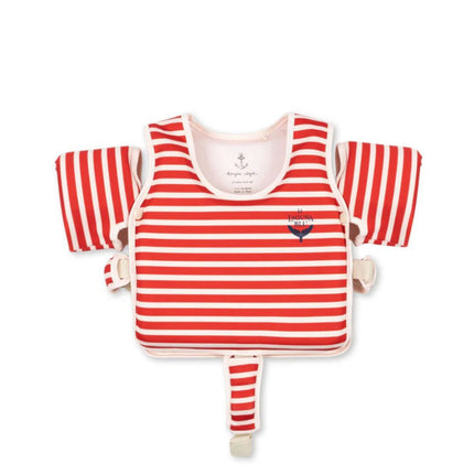 Konges Slojd Chaleco salvavidas Stripe Rouge 3-6 años