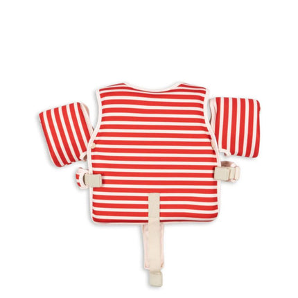 Konges Slojd Chaleco salvavidas Stripe Rouge 3-6 años