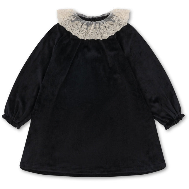 Konges Slojd Baby Jurkje Venola Black koop je bij Babywinkel
