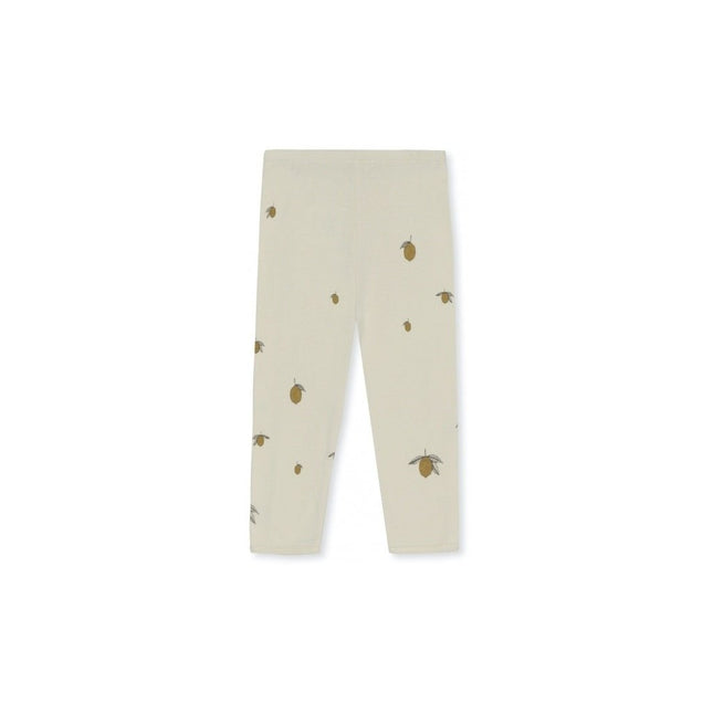 Konges Slojd Baby Legging Lemon 100% biologisch katoen koop je bij Babywinkel
