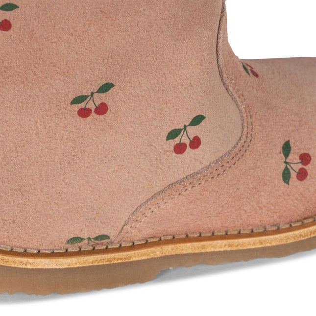 Konges Slojd Baby Schoentjes Boots Cherry koop je bij Babywinkel