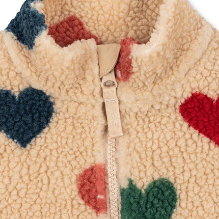 Konges Slojd Babyjasje Jody Teddy Bon Coeur Colore - Babywinkel - 5715681084656