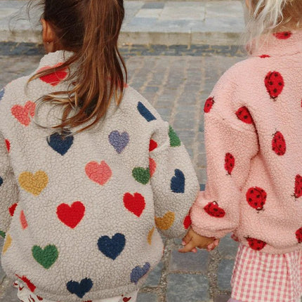 Konges Slojd Babyjasje Jody Teddy Bon Coeur Colore - Babywinkel - 5715681084656