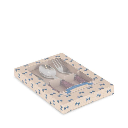 Konges Slojd Bestekset Glitter Sparkling Sangria 3st - Babywinkel - 5715681050545