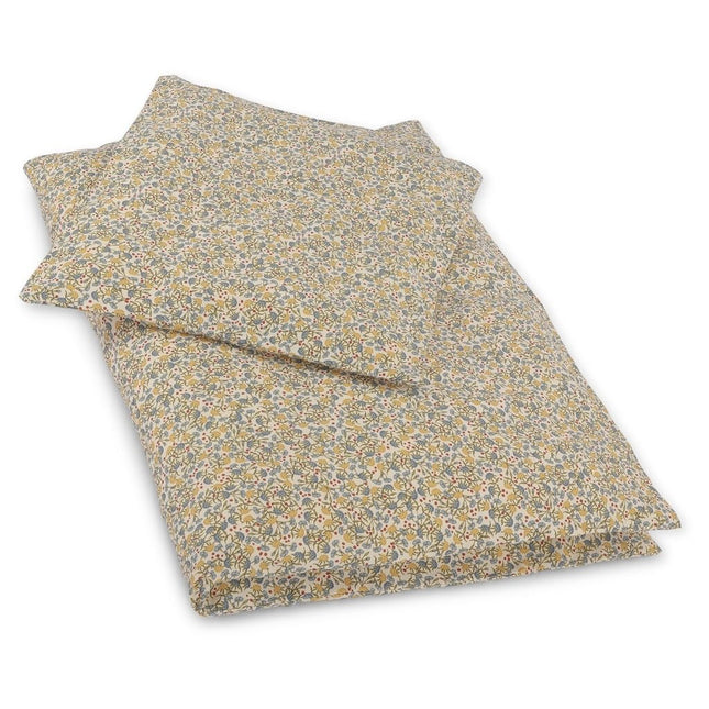 Konges Slojd Dekbedovertrek Baby Jardin De Fleurs 70x100cm - Konges Slojd - Babywinkel - 5712982944542