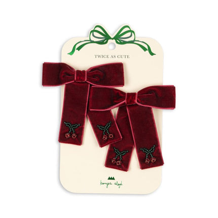 Konges Slojd Haar Clips Juliette Rio Red 2st koop je bij Babywinkel