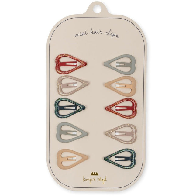 Konges Slojd Haarspeldje Baby Heartmulti - Konges Slojd - Babywinkel - 5715404021241