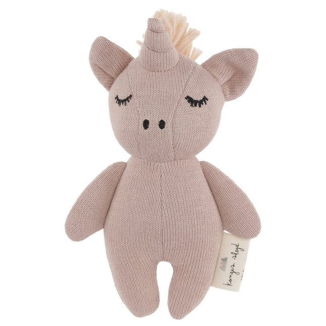 Konges Slojd Knuffel Unicorn Rose Fawn 16cm koop je bij Babywinkel
