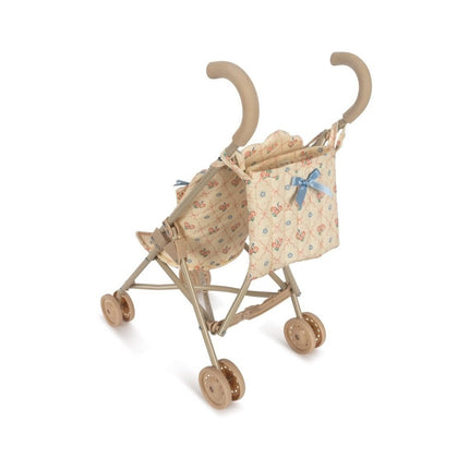 Konges Slojd Poppenwagen Fleur Decor - Konges Slojd - Babywinkel - 5715404342452