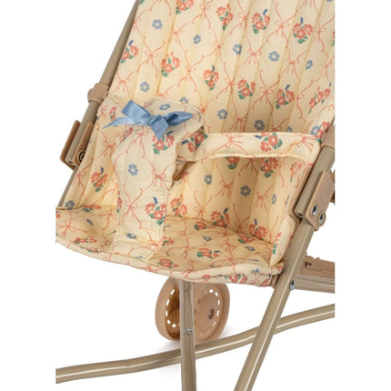 Konges Slojd Poppenwagen Fleur Decor - Konges Slojd - Babywinkel - 5715404342452