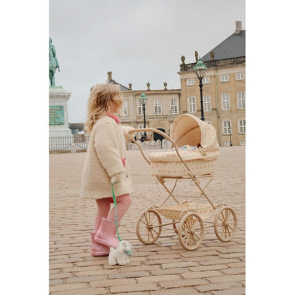 Konges Slojd Poppenwagen Fleur Decor 90cm - Konges Slojd - Babywinkel - 5715404342360