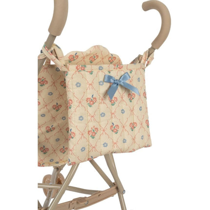 Konges Slojd Poppenwagen Fleur Decor - Konges Slojd - Babywinkel - 5715404342452