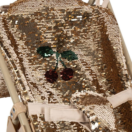 Konges Slojd Poppenwagen Sparkly Cherry - Babywinkel - 5715681128022