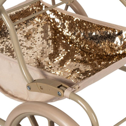 Konges Slojd Poppenwagen Sparkly Pram Cherry - Babywinkel - 5715681128008