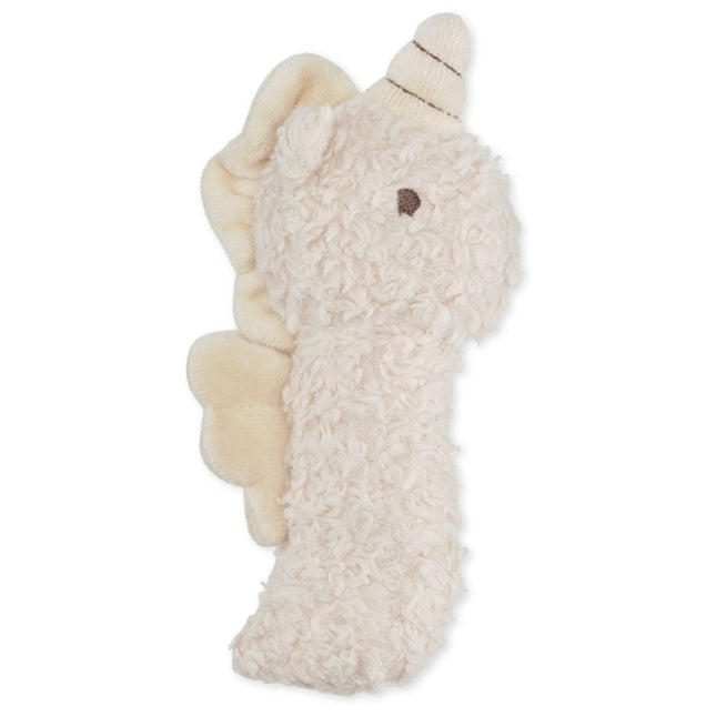 Konges Slojd Rammelaar Teddy Unicorn Beige koop je bij Babywinkel