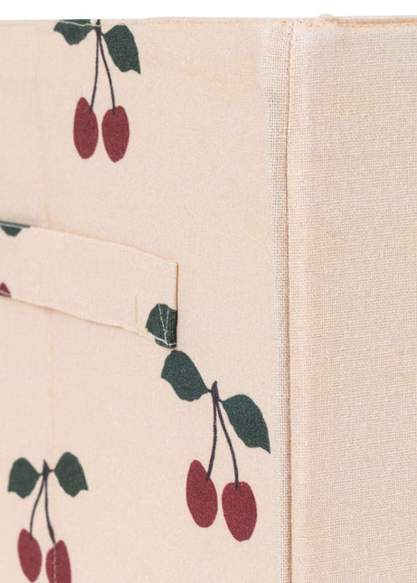 Konges Sløjd Stoffen Opbergmandjes 2 Stuks Cherry koop je bij Babywinkel