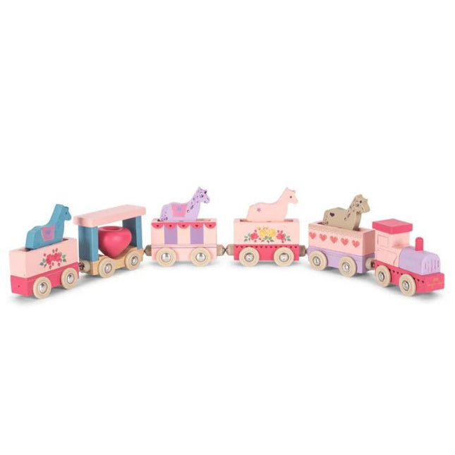 Konges Slojd Unicorn Trein Pink koop je bij Babywinkel
