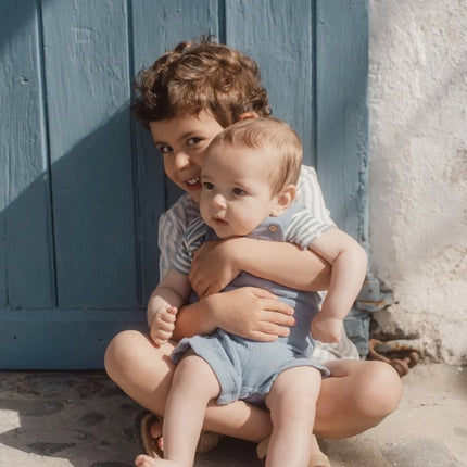 Kort tuinpak blauw Stone Blue koop je bij Babywinkel