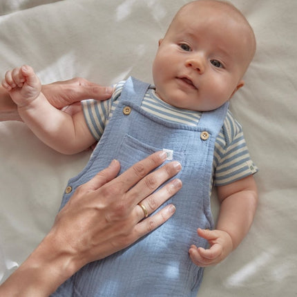 Kort tuinpak blauw Stone Blue koop je bij Babywinkel