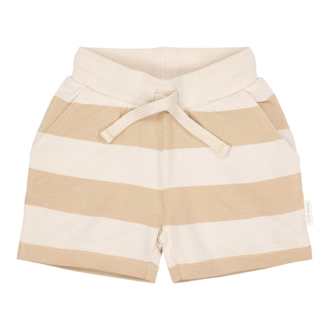 Korte broek Biscuit Stripe koop je bij Babywinkel