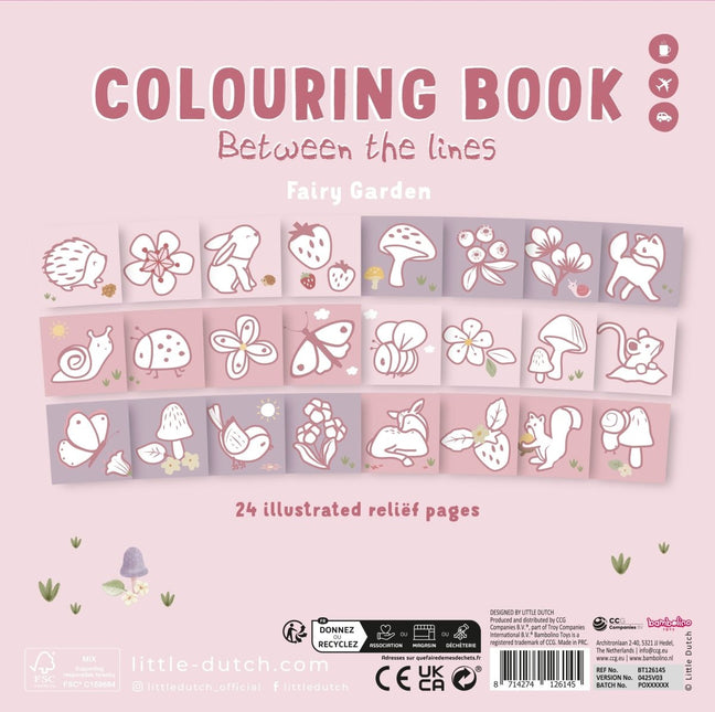LD Kleurboek Fairy Garden koop je bij Babywinkel