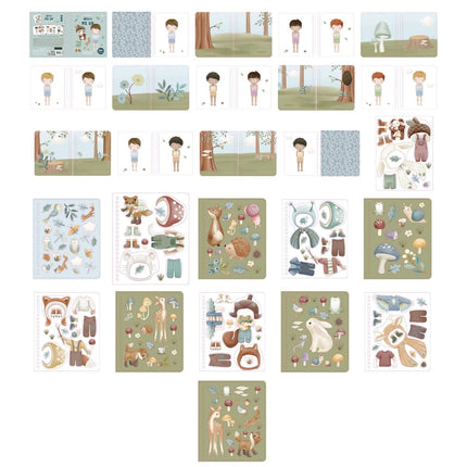 LD Verkleedset Jim Forest Friends 24 bladzijdes koop je bij Babywinkel