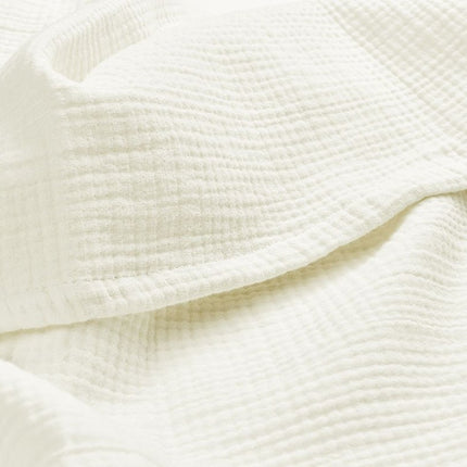 Ledikant laken pre - washed hydrofiel Uni - natural - 100x150cm - 0.3 TOG - Babywinkel - 4054703607628