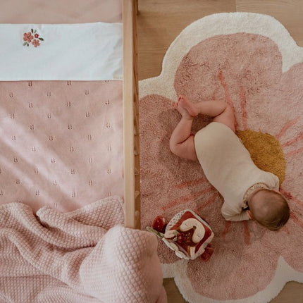 Ledikantdeken gebreid - Pure Blossom - Babywinkel - 8721122583906