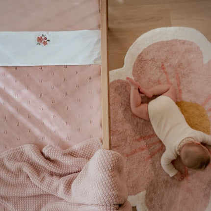 Ledikantdeken gebreid - Pure Blossom - Babywinkel - 8721122583906