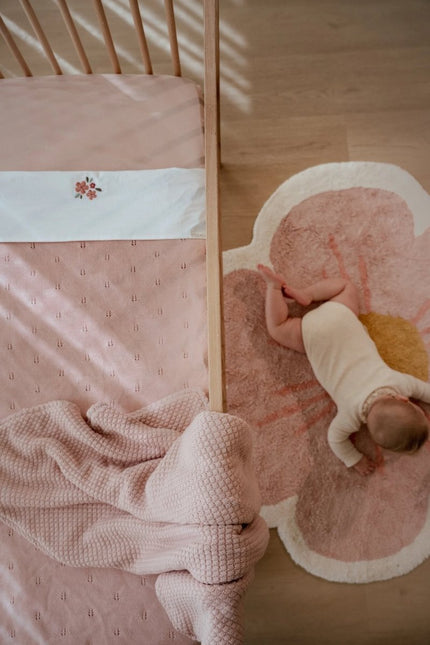 Ledikantdeken gebreid - Pure Blossom - Babywinkel - 8721122583906
