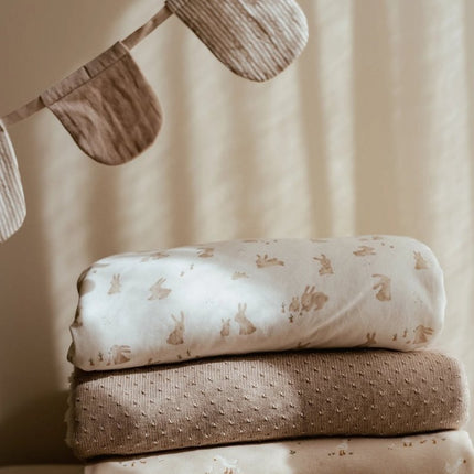 Little Dutch Ledikantdeken Beige Little Goose koop je bij Babywinkel