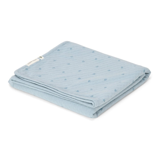 Ledikantdeken - Pure Denim Blue - Babywinkel - 8721122585689