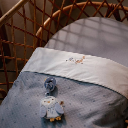Ledikantdeken - Pure Denim Blue - Babywinkel - 8721122585689