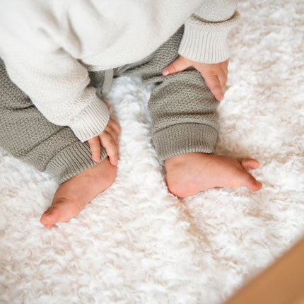 Ledikantdeken Snow taupe - Babywinkel - 8721052103649