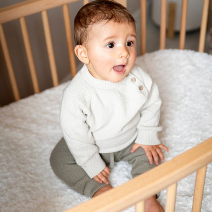Ledikantdeken Snow wolwit - Babywinkel - 8721052103656
