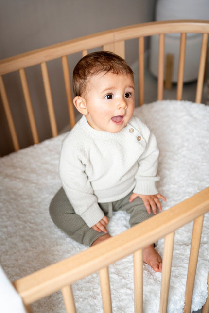 Ledikantdeken Snow wolwit - Babywinkel - 8721052103656