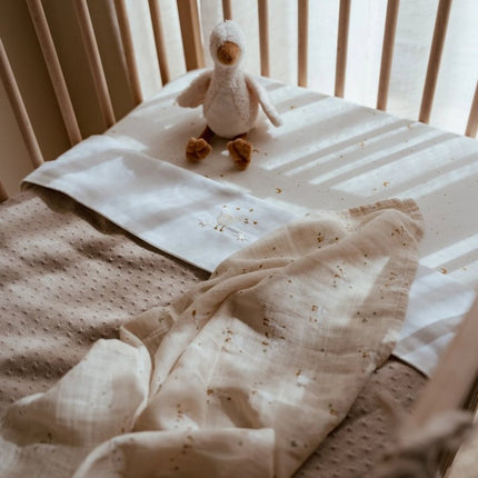 Ledikantlaken geborduurd - Little Farm - Babywinkel - 8721122584798