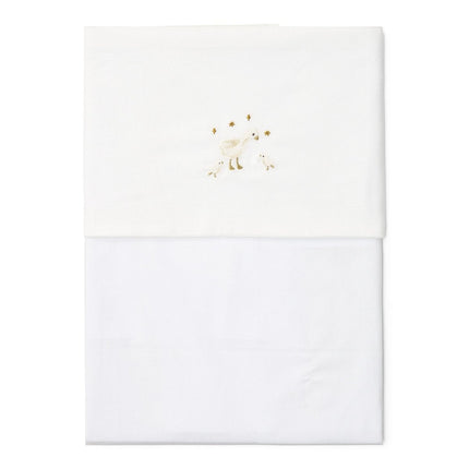 Ledikantlaken geborduurd - Little Farm - Babywinkel - 8721122584798