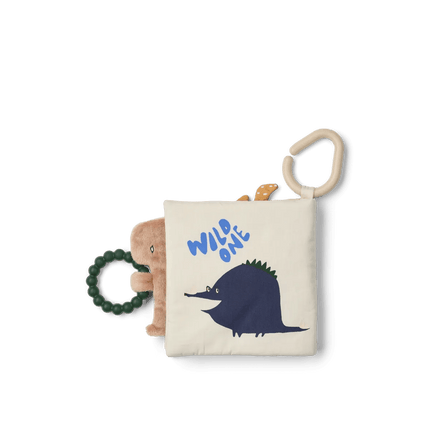 Liewood Baby Boekje Fey Dino Roar / Dove Blue koop je bij Babywinkel