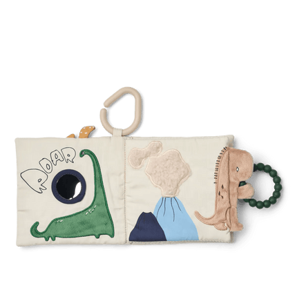 Liewood Baby Boekje Fey Dino Roar / Dove Blue koop je bij Babywinkel