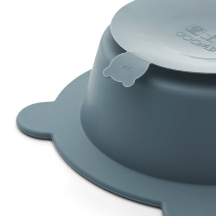 Liewood Babybord Peony Sea Blue/Whale Blue 2St - Liewood - Babywinkel - 5715335047006