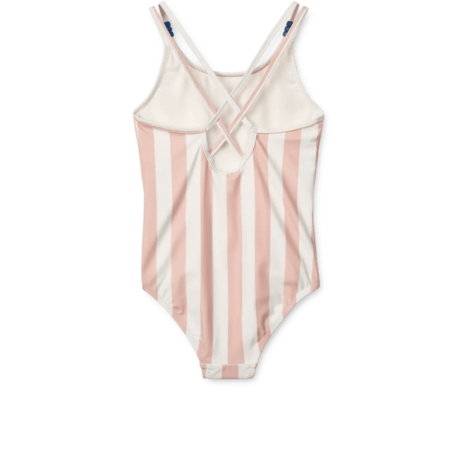 Liewood Badpak Kind Suna Stripe Sorbet Rose / Creme De La Creme koop je bij Babywinkel