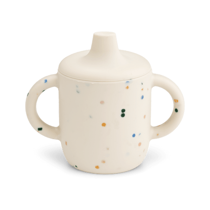 Liewood Drinkbeker Neil Sippy Cup Splash Dots Sea Shell - Liewood - Babywinkel - 5715493246457