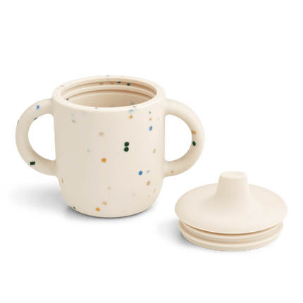 Liewood Drinkbeker Neil Sippy Cup Splash Dots Sea Shell - Liewood - Babywinkel - 5715493246457