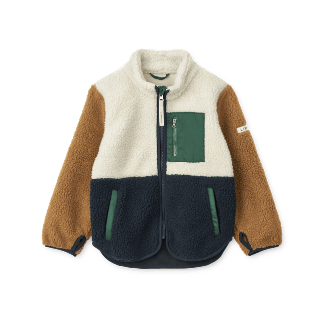Liewood Nolan Pile Jasje Classic navy multi mix koop je bij Babywinkel