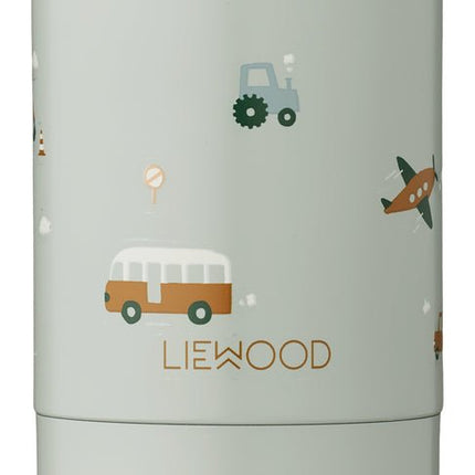 Liewood Opbergbakjes Nadja Vehicles/Dove Blue - Liewood - Babywinkel - 5715493468309