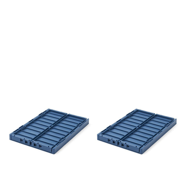 Liewood Opbergbakjes Weston Indigo Blue 36Cm 2St koop je bij Babywinkel
