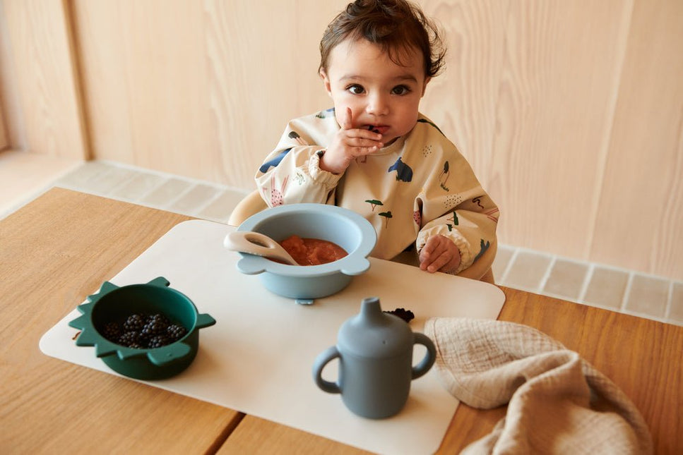 Liewood Slabbetje Merle Safari Sandy koop je bij Babywinkel
