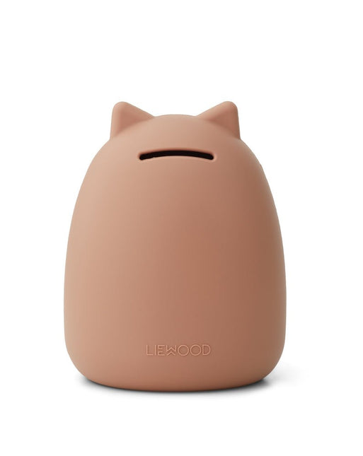 Liewood Spaarpot Palma Cat Dark Rose koop je bij Babywinkel