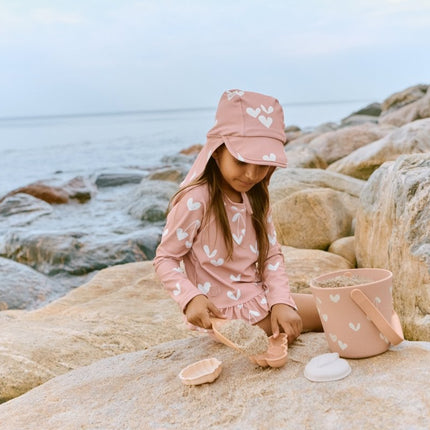 Liewood Zonnehoedje Baby Cecilia Sweethearts/Pale Tuscany koop je bij Babywinkel